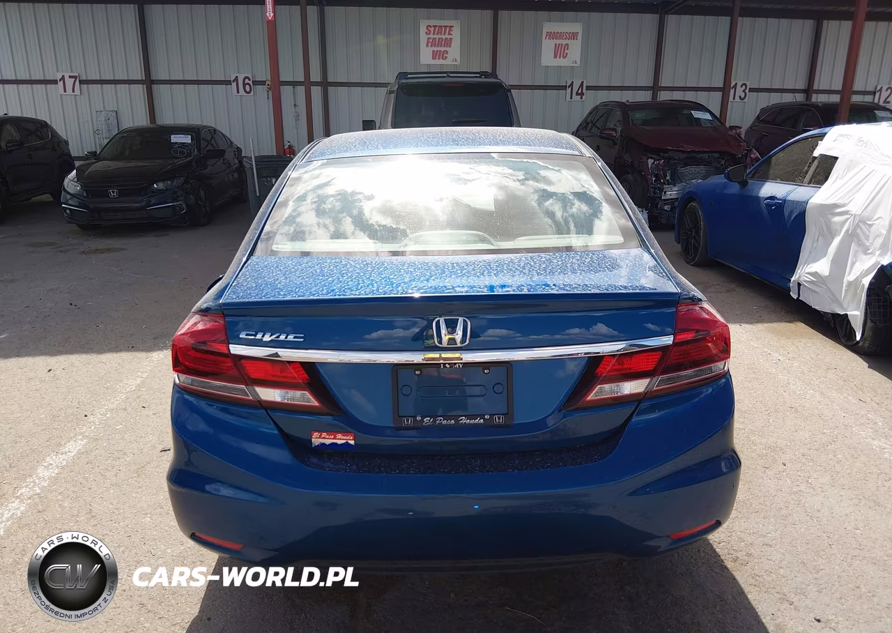 2013 Honda Civic Lx VIN:2HGFB2F5XDH568830 - 16