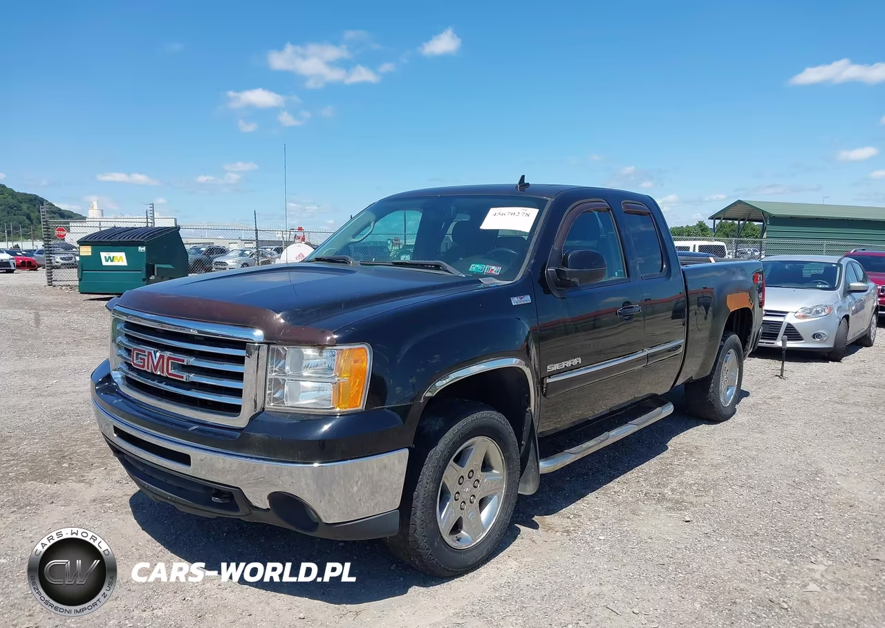 2013 GMC Sierra 1500 Sle VIN:1GTR2VE77DZ128970 - 2