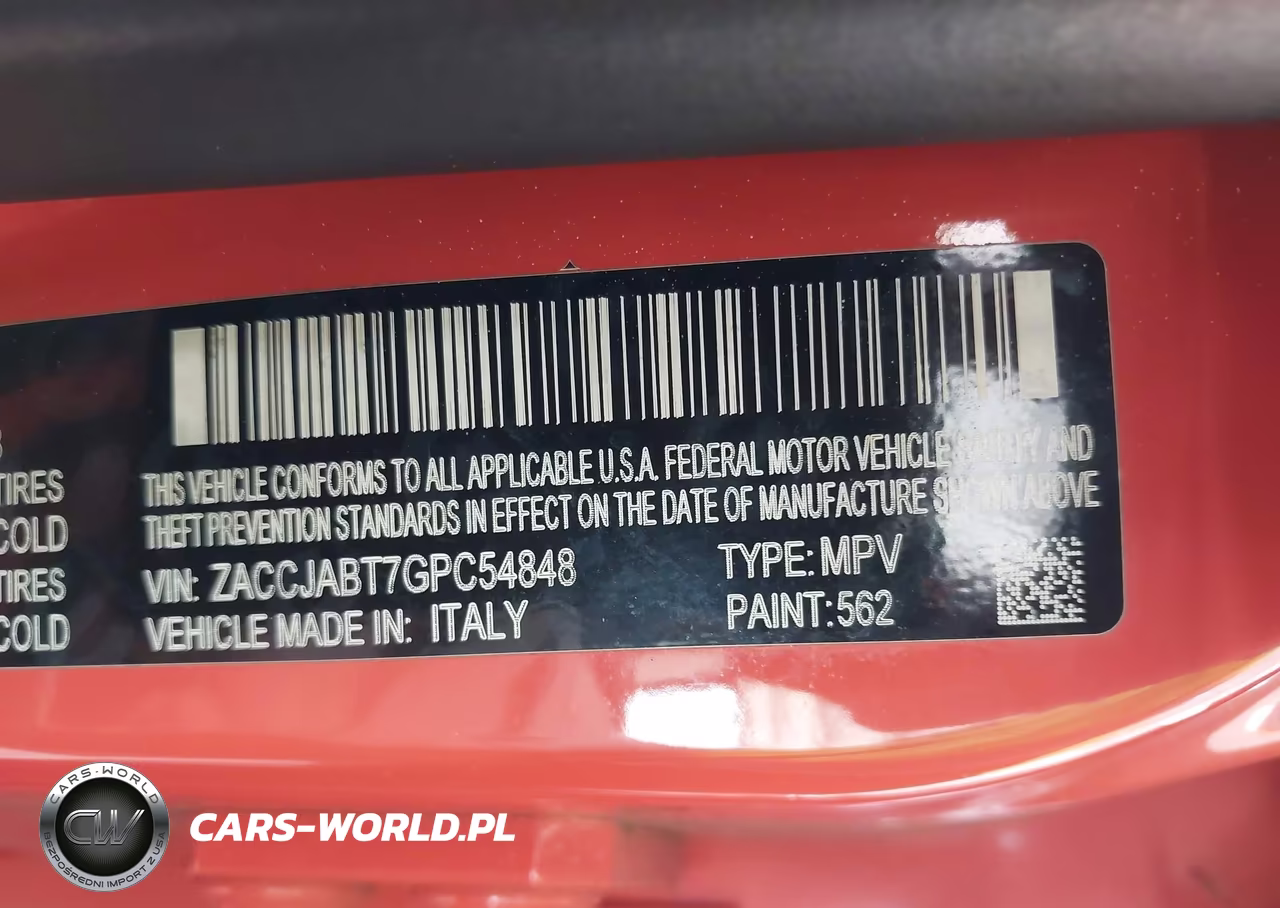 2016 Jeep Renegade Latitude VIN:ZACCJABT7GPC54848 - 9