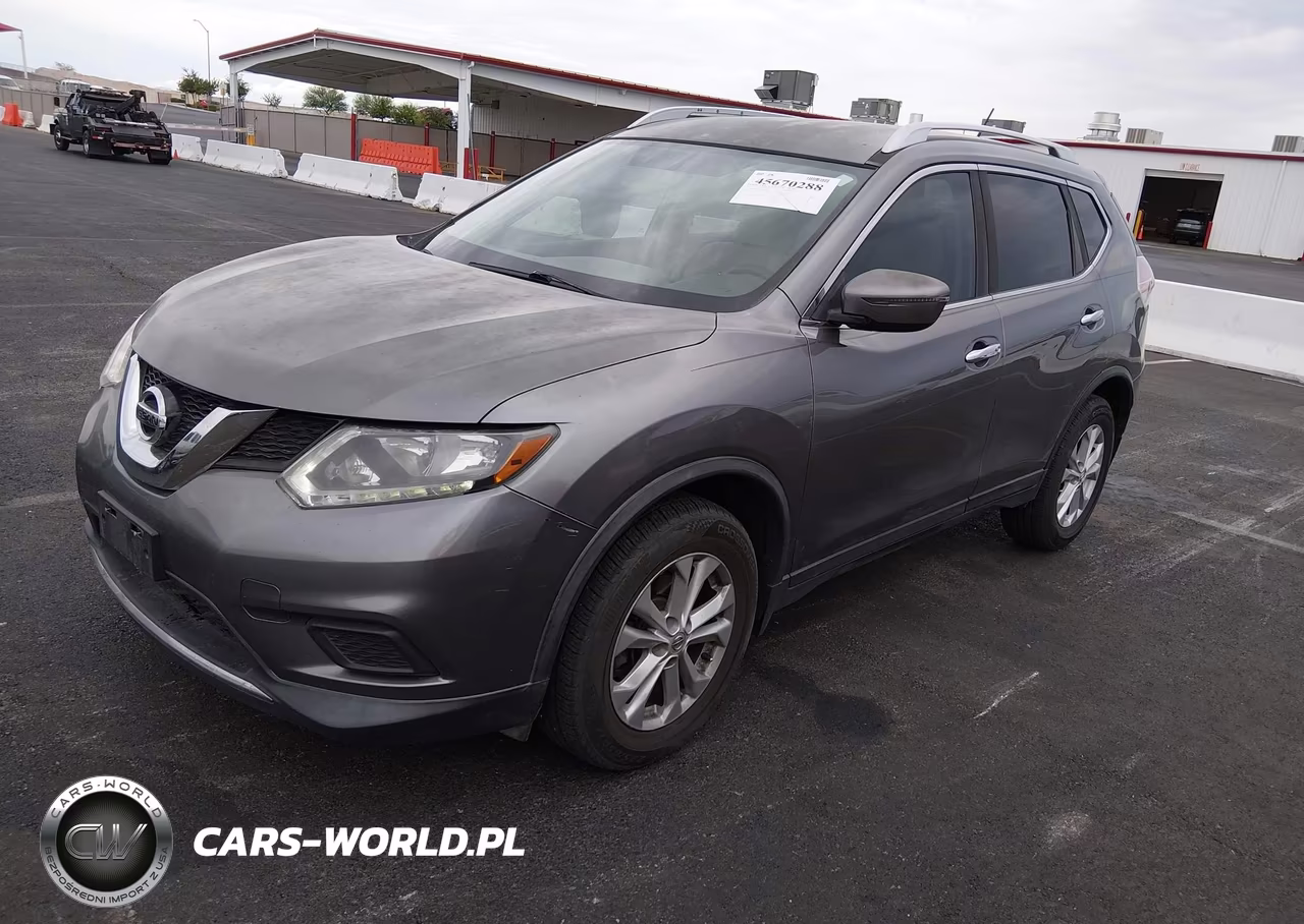 2016 Nissan Rogue Sv VIN:KNMAT2MV1GP689853 - 2