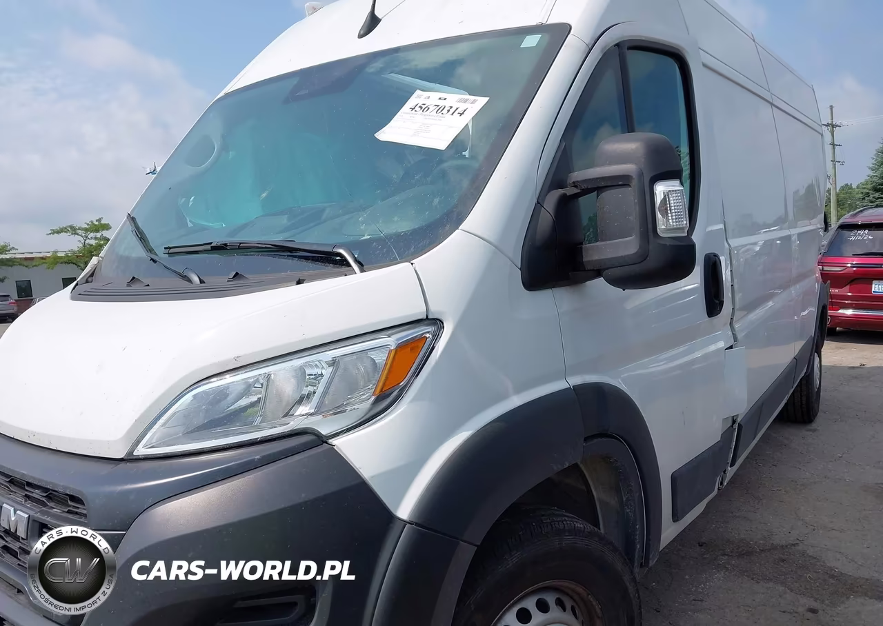 2026 Ram Promaster 3500 Tradesman High Roof 159 Wb W-Pass Seat VIN:3C6MRVHG1TE150739 - 2