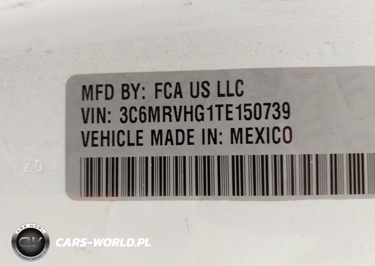 2026 Ram Promaster 3500 Tradesman High Roof 159 Wb W-Pass Seat VIN:3C6MRVHG1TE150739 - 9