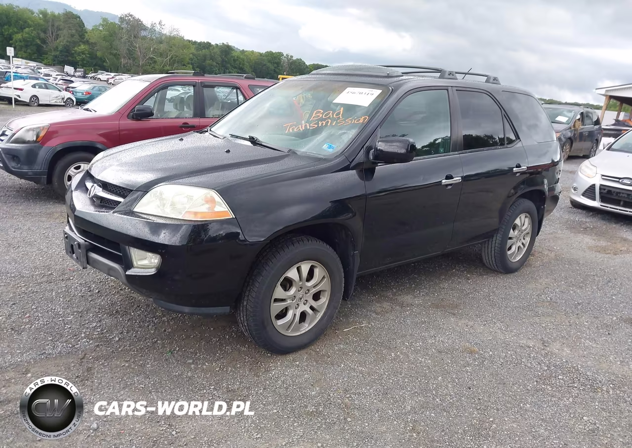 2003 Acura Mdx VIN:2HNYD18693H509620 - 2