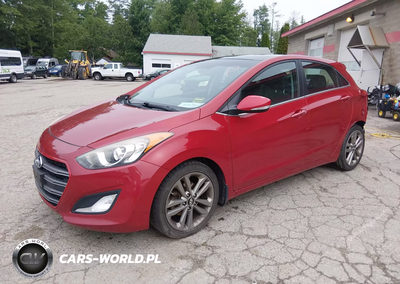 2016 Hyundai Elantra Gt VIN:KMHD35LHXGU322344 - 2