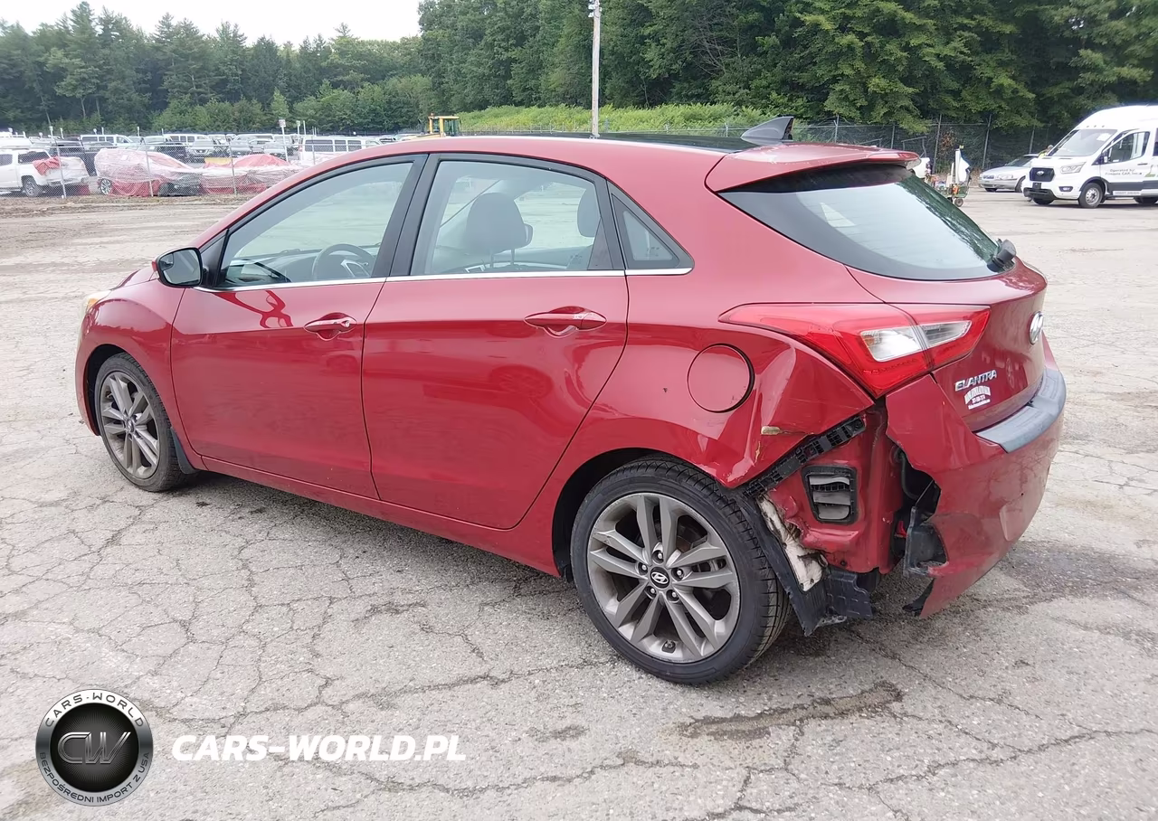 2016 Hyundai Elantra Gt VIN:KMHD35LHXGU322344 - 3