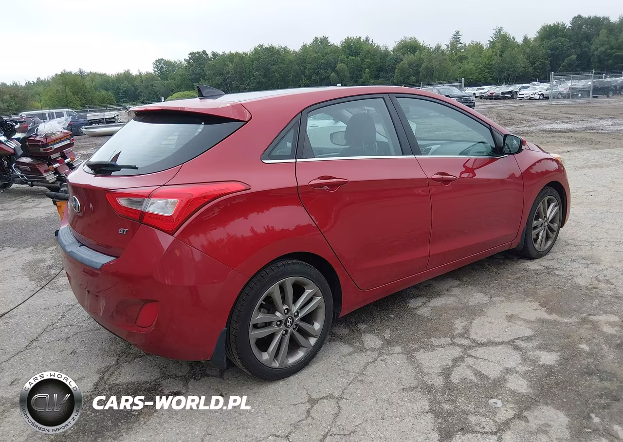 2016 Hyundai Elantra Gt VIN:KMHD35LHXGU322344 - 4