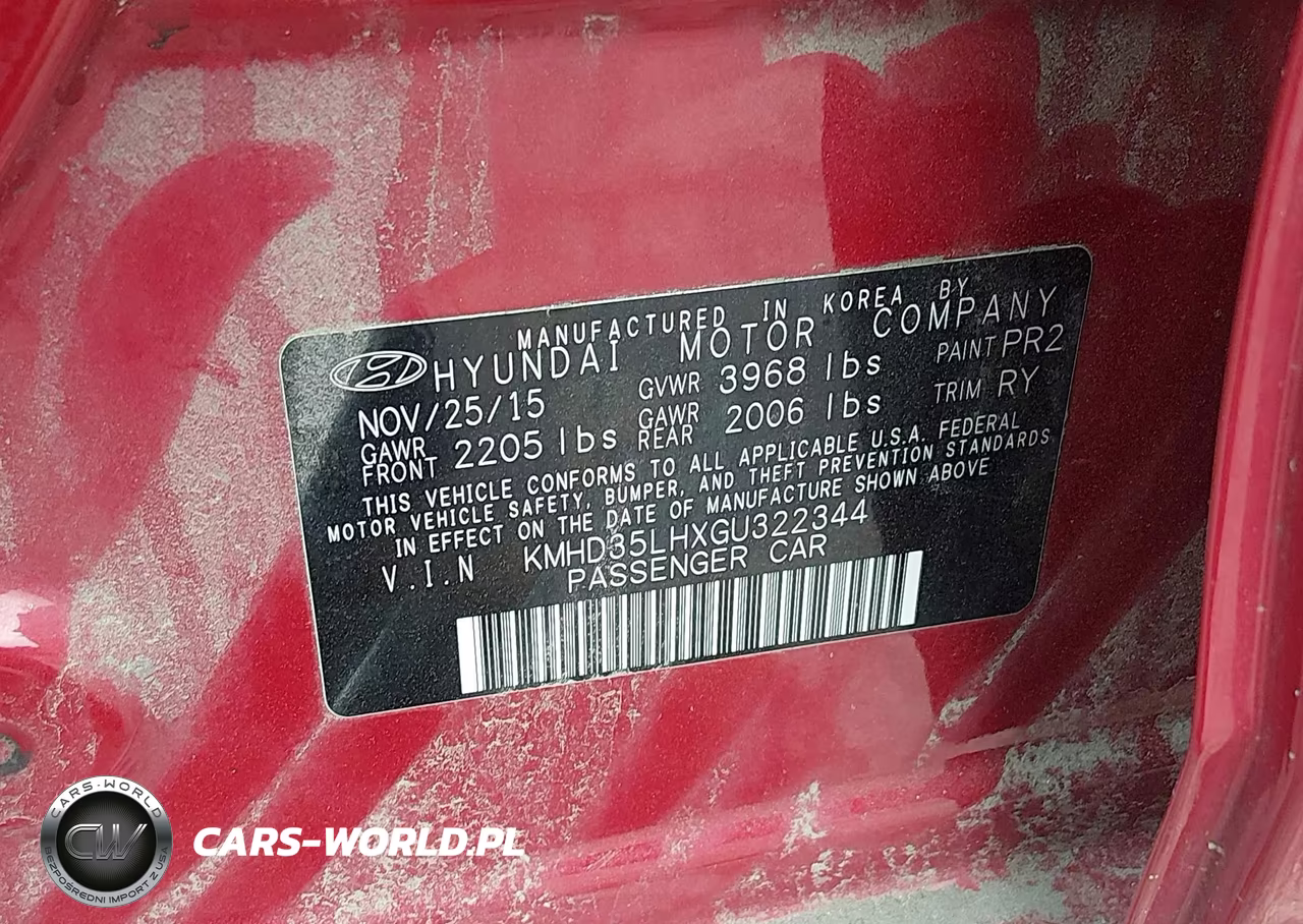 2016 Hyundai Elantra Gt VIN:KMHD35LHXGU322344 - 9