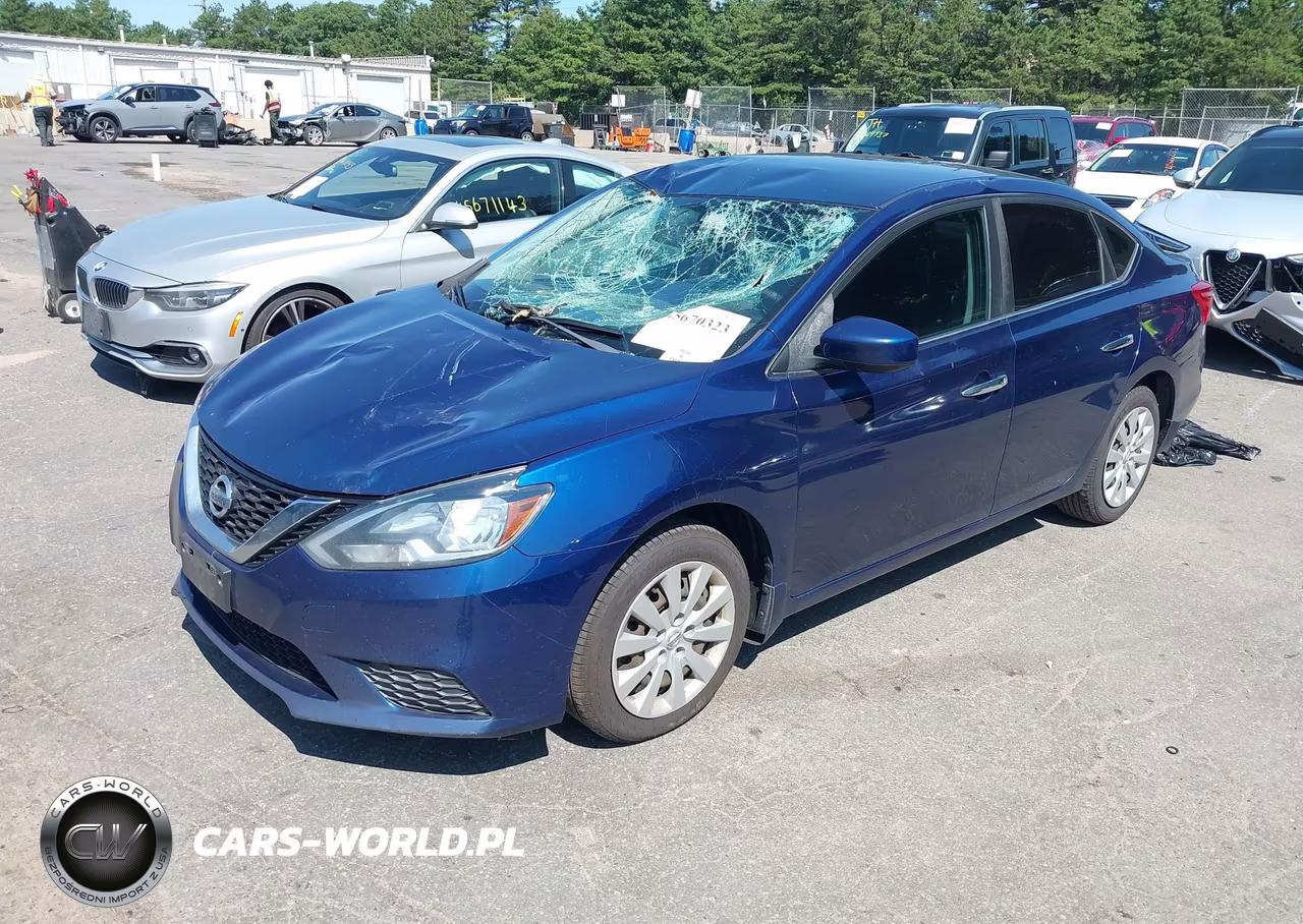2017 Nissan Sentra Sv VIN:3N1AB7AP6HY293314 - 2