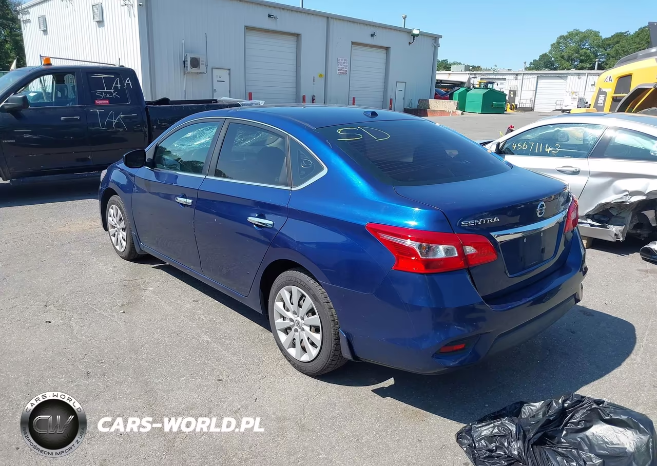 2017 Nissan Sentra Sv VIN:3N1AB7AP6HY293314 - 3