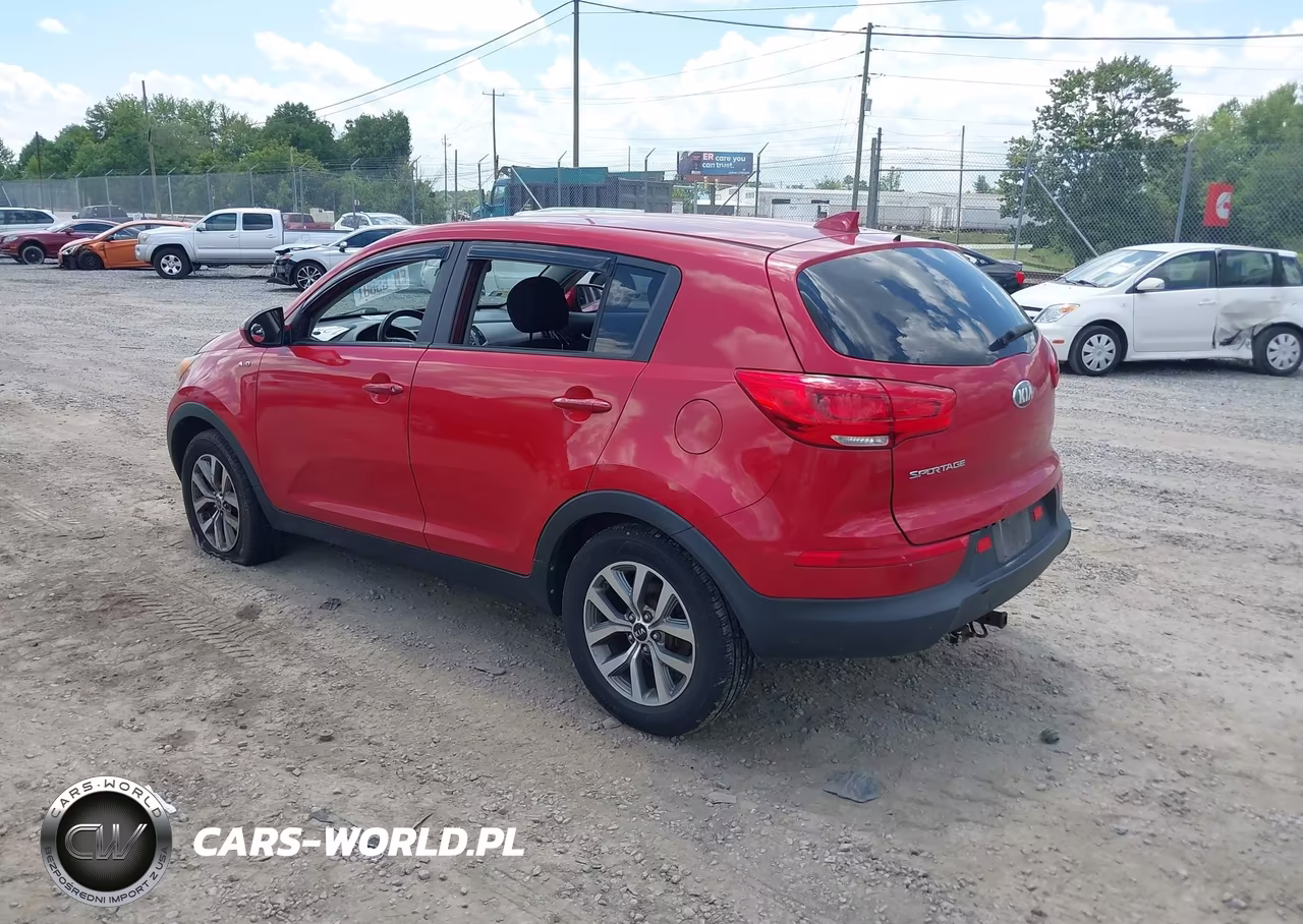2015 Kia Sportage Lx VIN:KNDPBCAC1F7680770 - 3