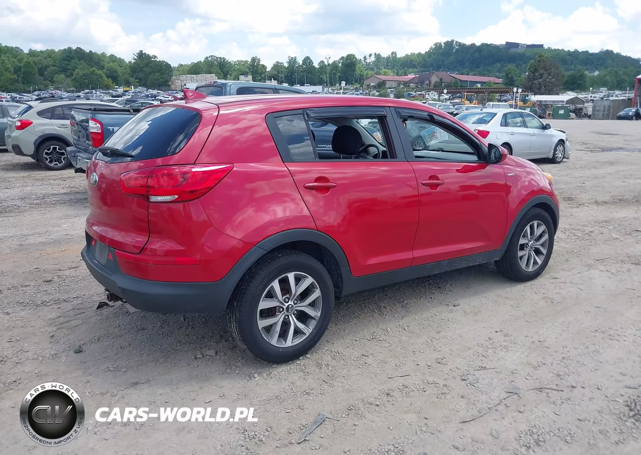 2015 Kia Sportage Lx VIN:KNDPBCAC1F7680770 - 4