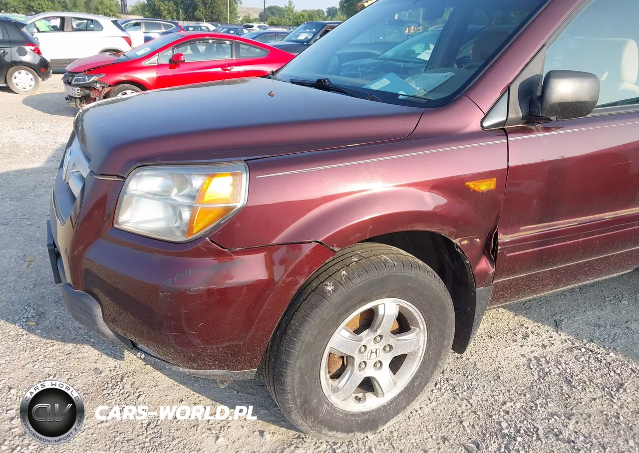 2008 Honda Pilot Ex VIN:5FNYF28418B009257 - 6