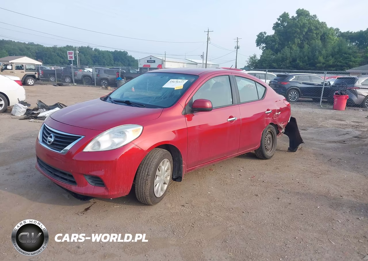 2012 Nissan Versa 1.6 Sv VIN:3N1CN7AP0CL900975 - 2