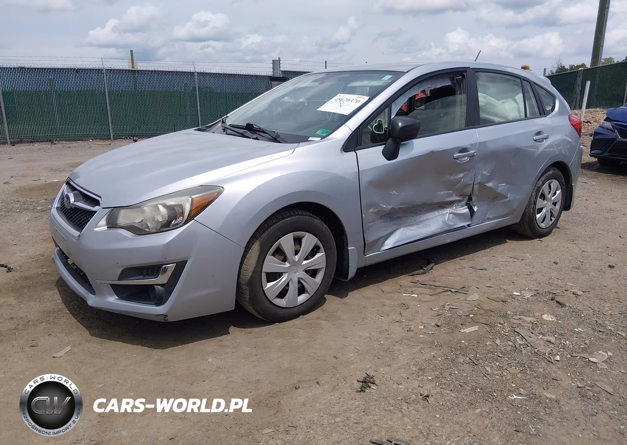 2015 Subaru Impreza 2.0I VIN:JF1GPAA68FH209862 - 2