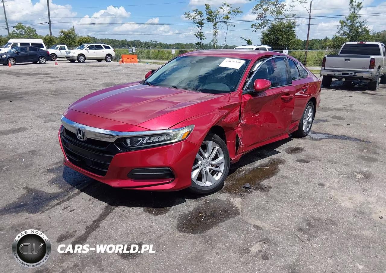 2018 Honda Accord Lx VIN:1HGCV1F19JA038165 - 2