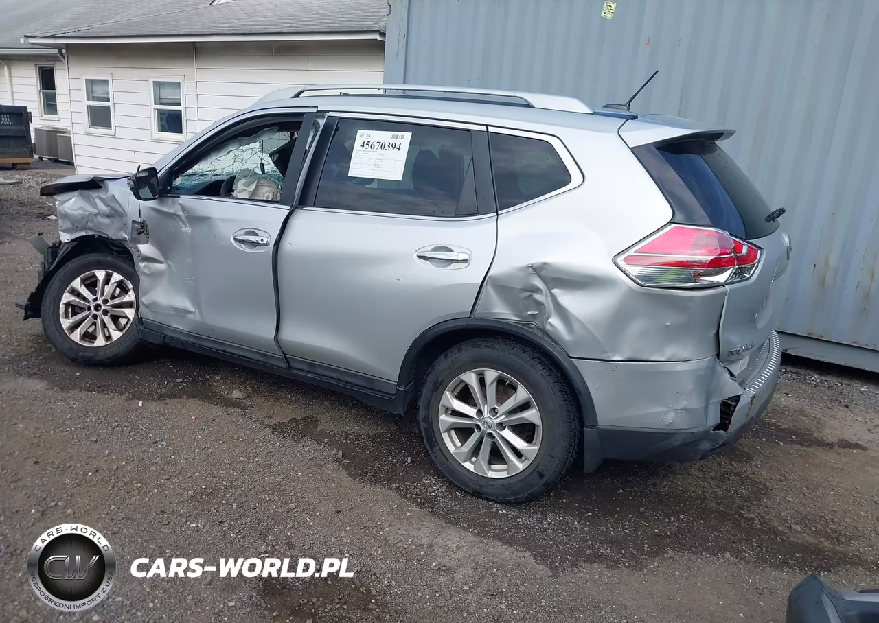 2014 Nissan Rogue Sv VIN:5N1AT2MKXEC848410 - 3