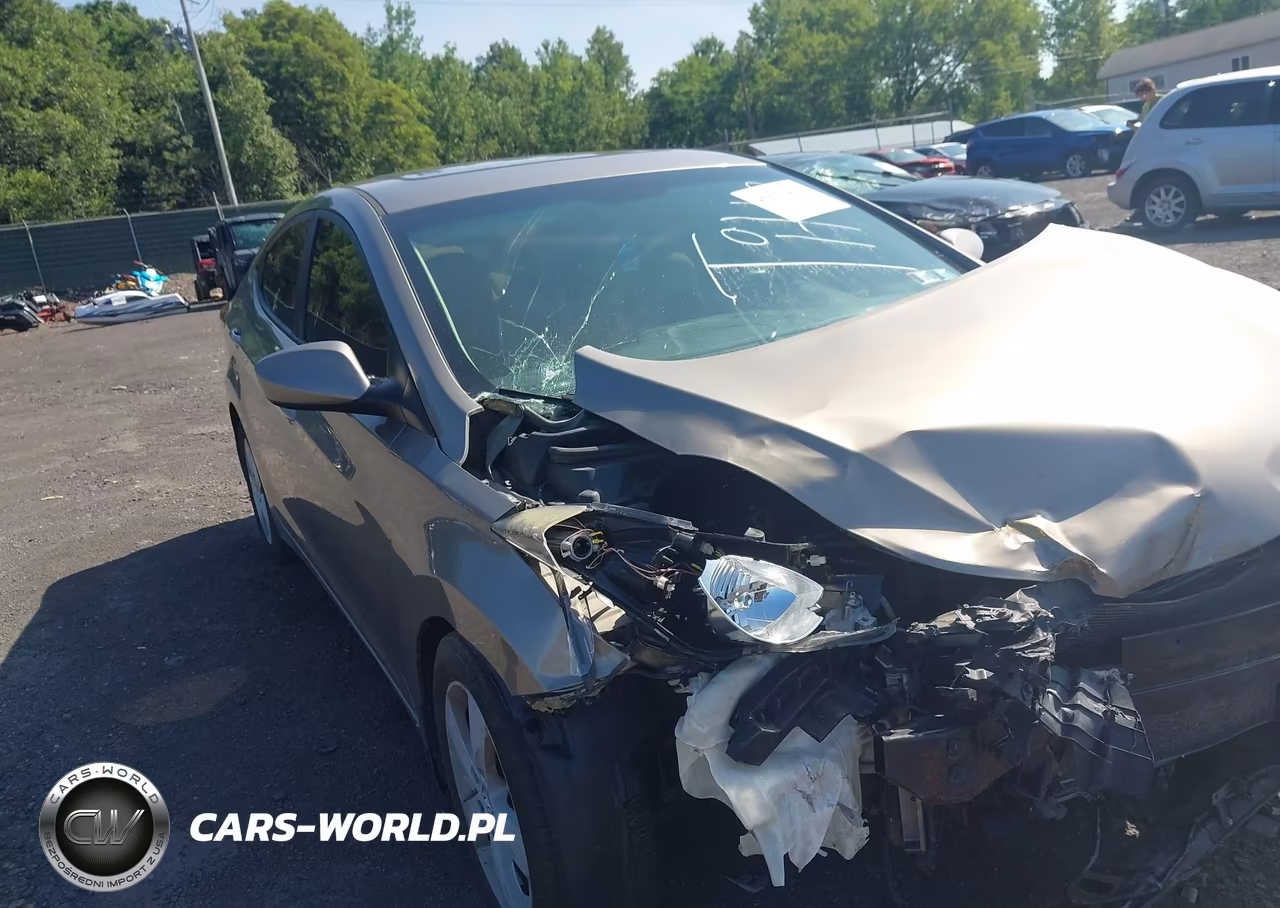 2013 Hyundai Elantra Gls VIN:5NPDH4AE5DH287758 - 12
