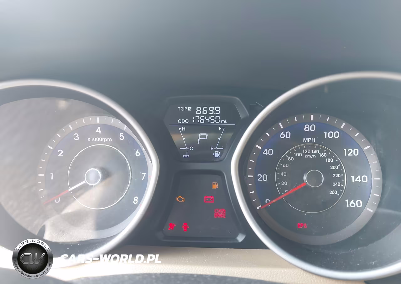 2013 Hyundai Elantra Gls VIN:5NPDH4AE5DH287758 - 7