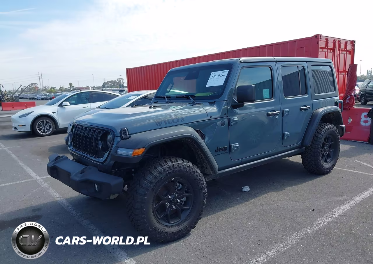 2026 Jeep Wrangler Willys 4X4 VIN:1C4PJXDN5TW166722 - 2