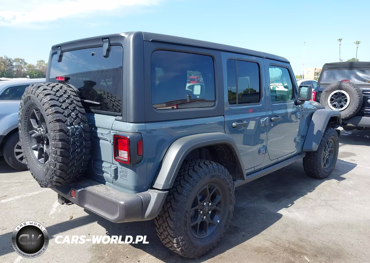 2026 Jeep Wrangler Willys 4X4 VIN:1C4PJXDN5TW166722 - 4