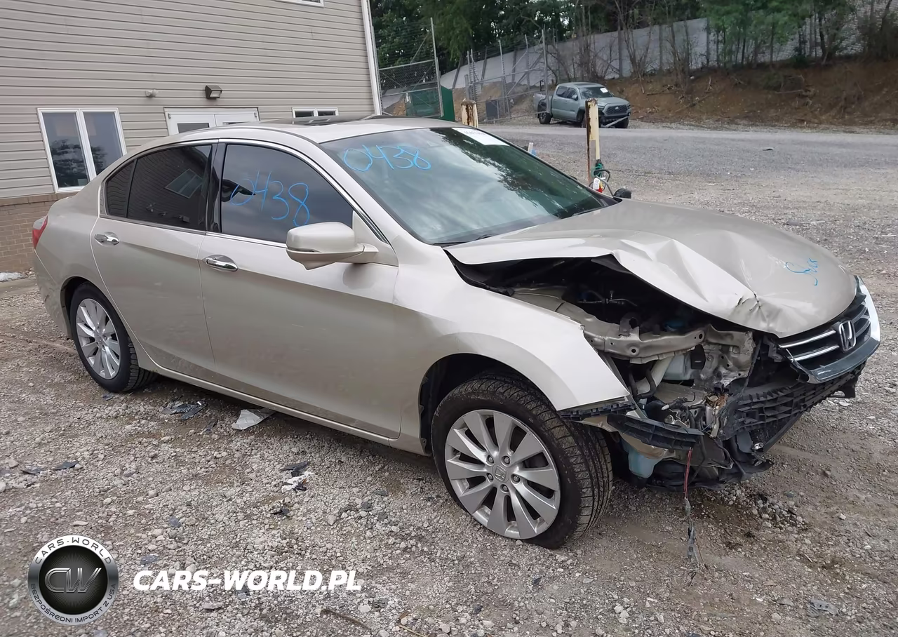 2013 Honda Accord Ex-L V-6 VIN:1HGCR3F87DA003917 - 1