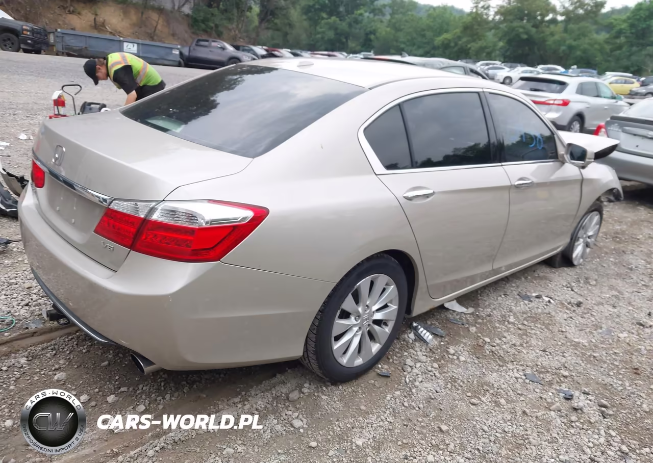 2013 Honda Accord Ex-L V-6 VIN:1HGCR3F87DA003917 - 4