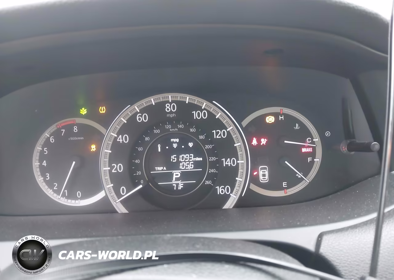 2013 Honda Accord Ex-L V-6 VIN:1HGCR3F87DA003917 - 7