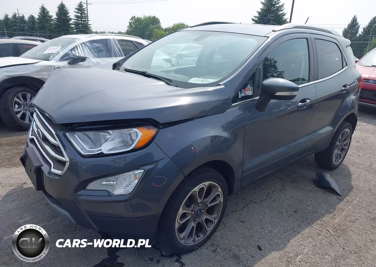 2022 Ford Ecosport Titanium VIN:MAJ6S3KL7NC461379 - 2
