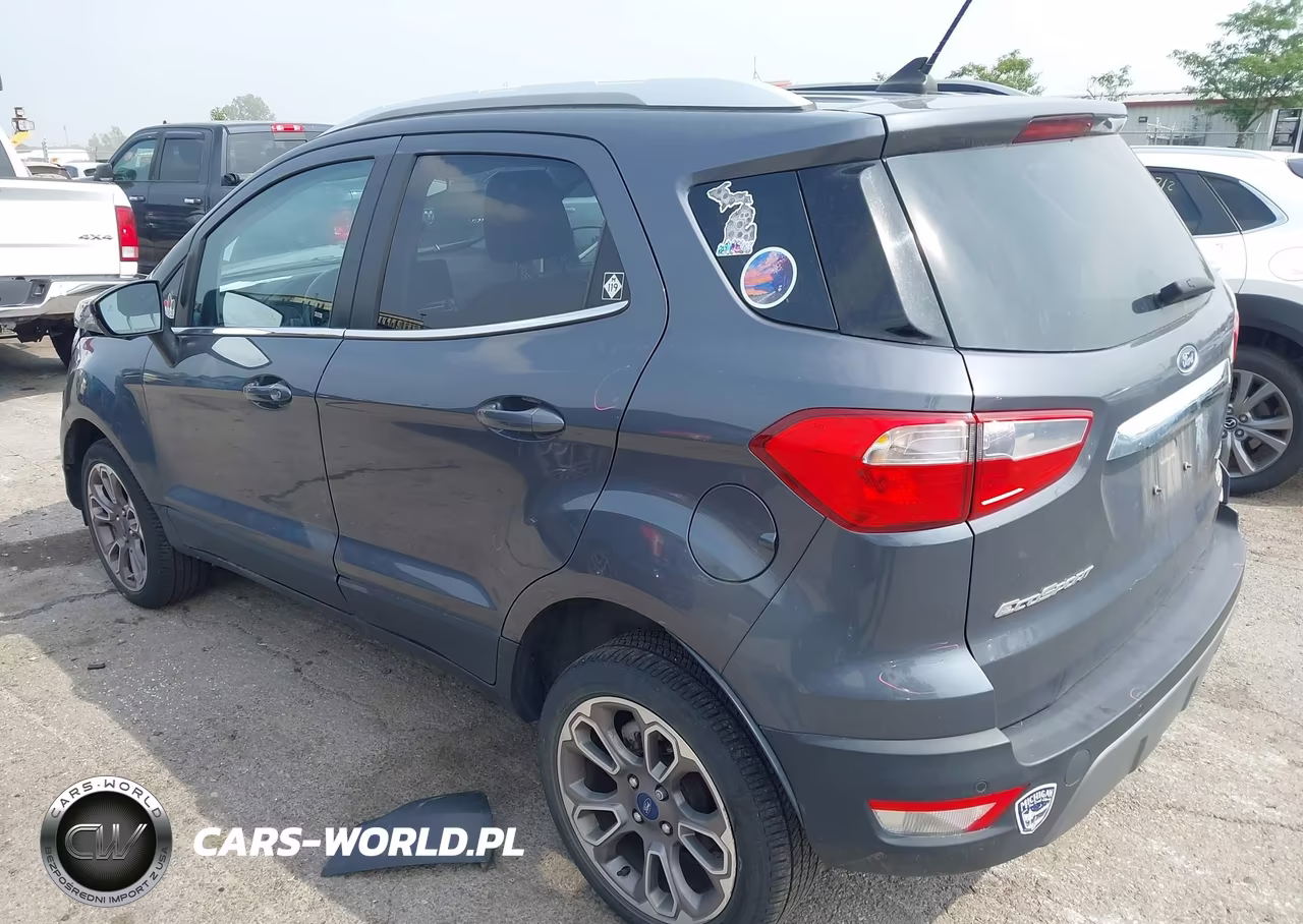 2022 Ford Ecosport Titanium VIN:MAJ6S3KL7NC461379 - 3