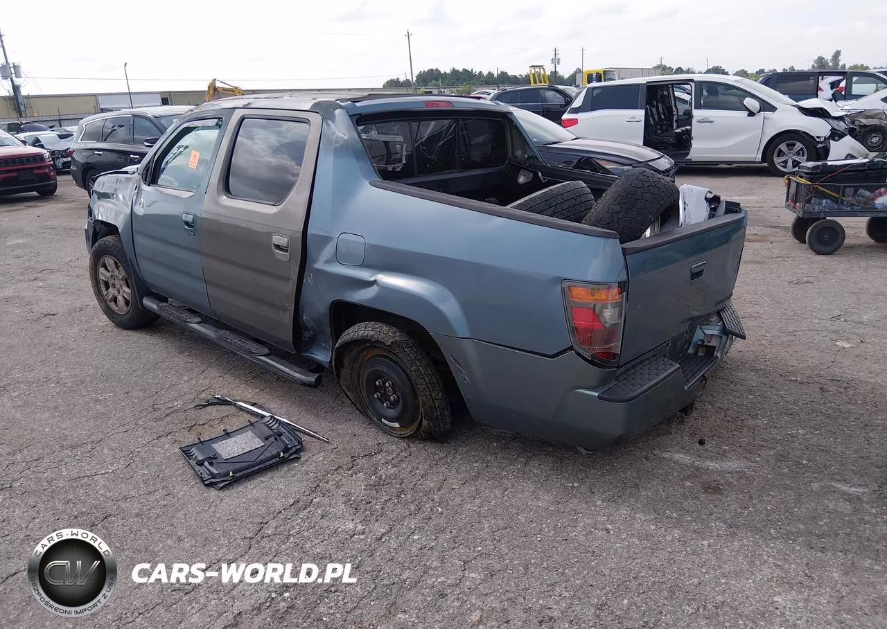 2006 Honda Ridgeline Rts VIN:2HJYK16406H552725 - 3
