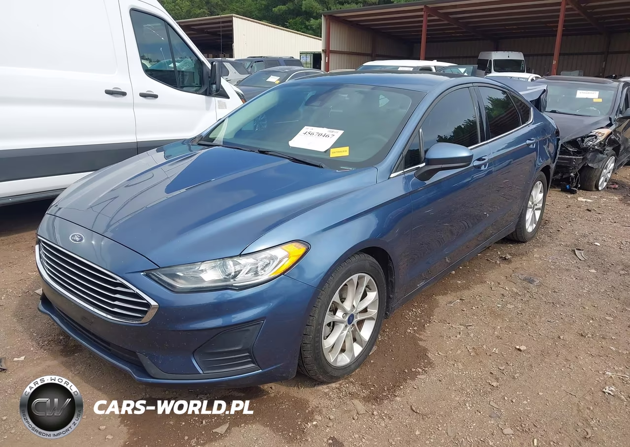 2019 Ford Fusion Se VIN:3FA6P0HD6KR111688 - 2