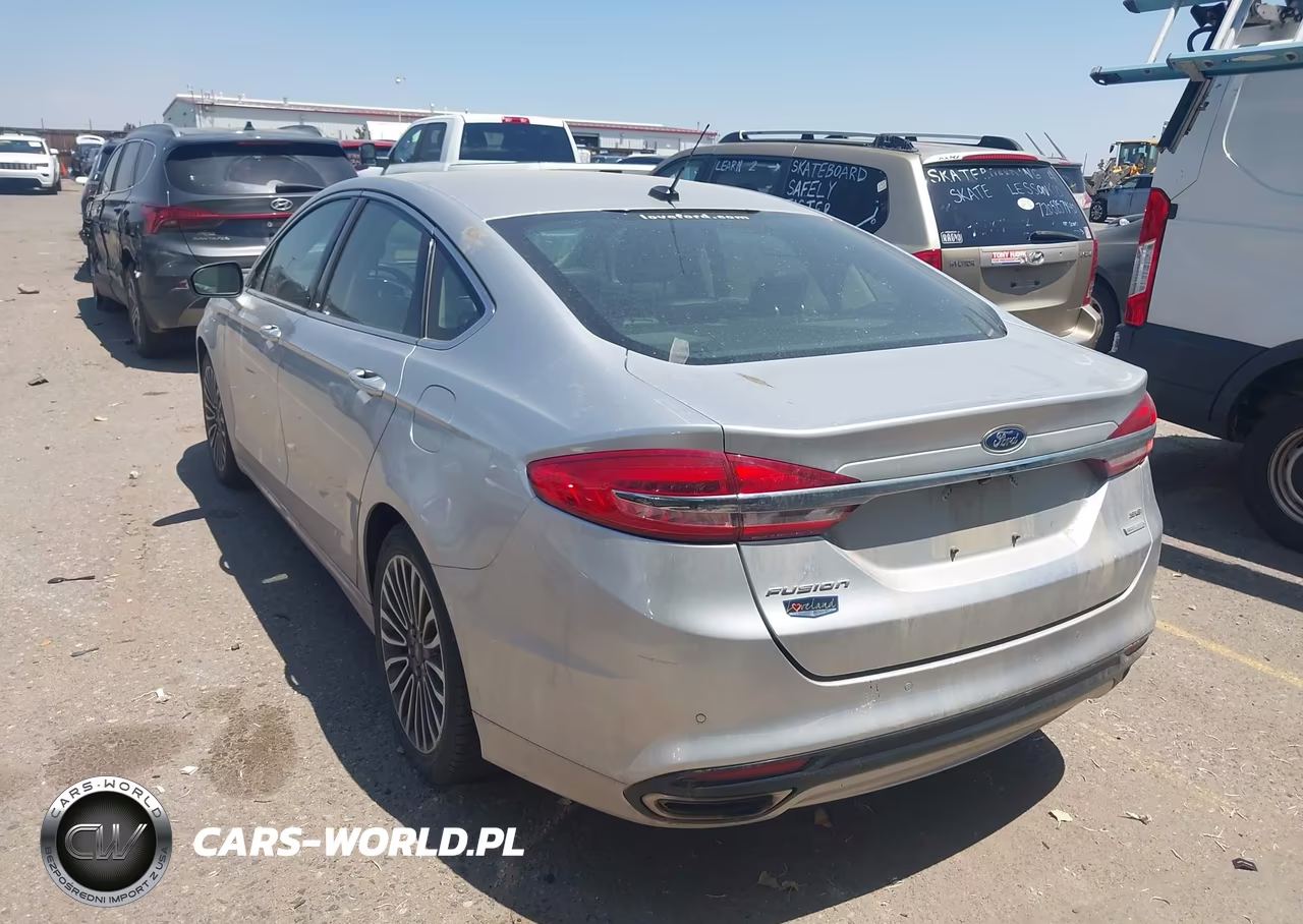 2018 Ford Fusion Se VIN:3FA6P0H93JR218305 - 3