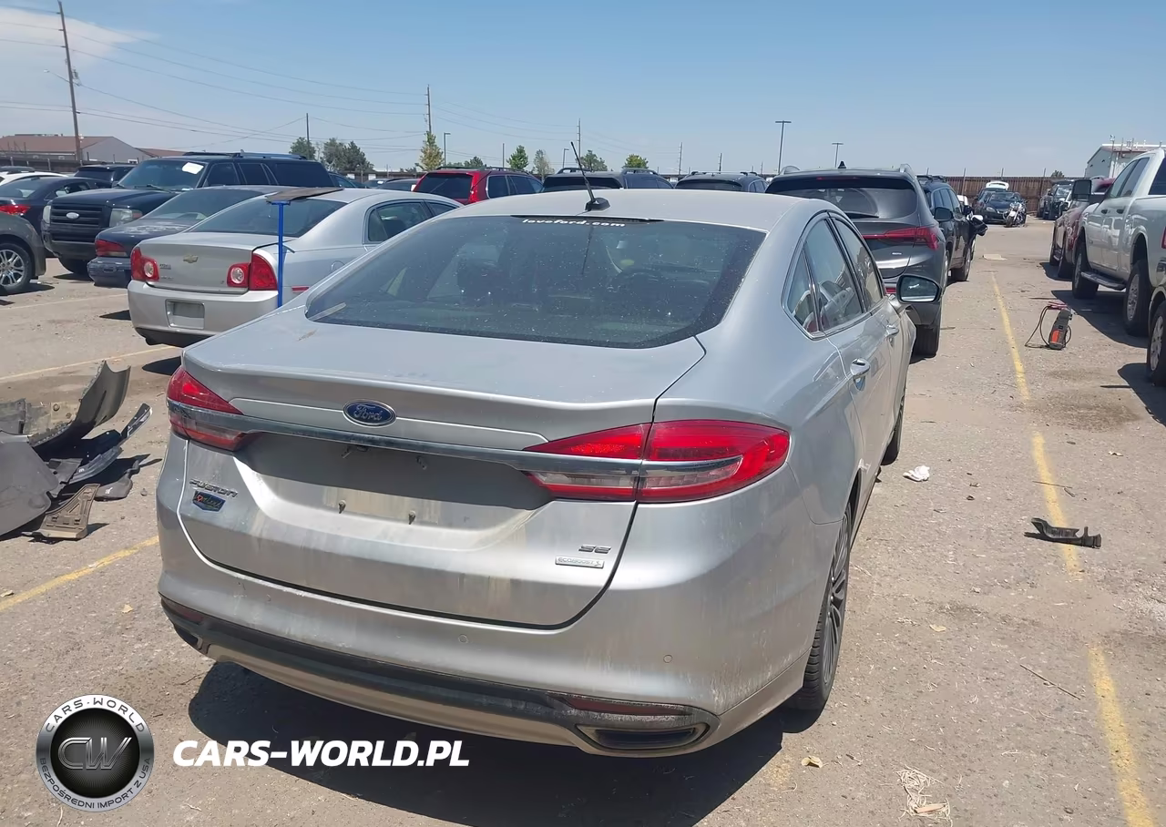 2018 Ford Fusion Se VIN:3FA6P0H93JR218305 - 4