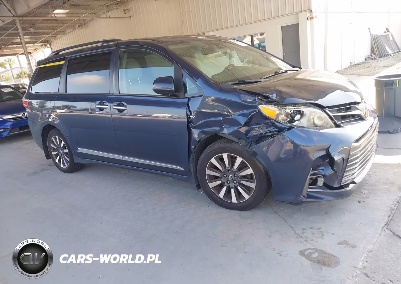 2019 Toyota Sienna Xle Premium 7 Passenger