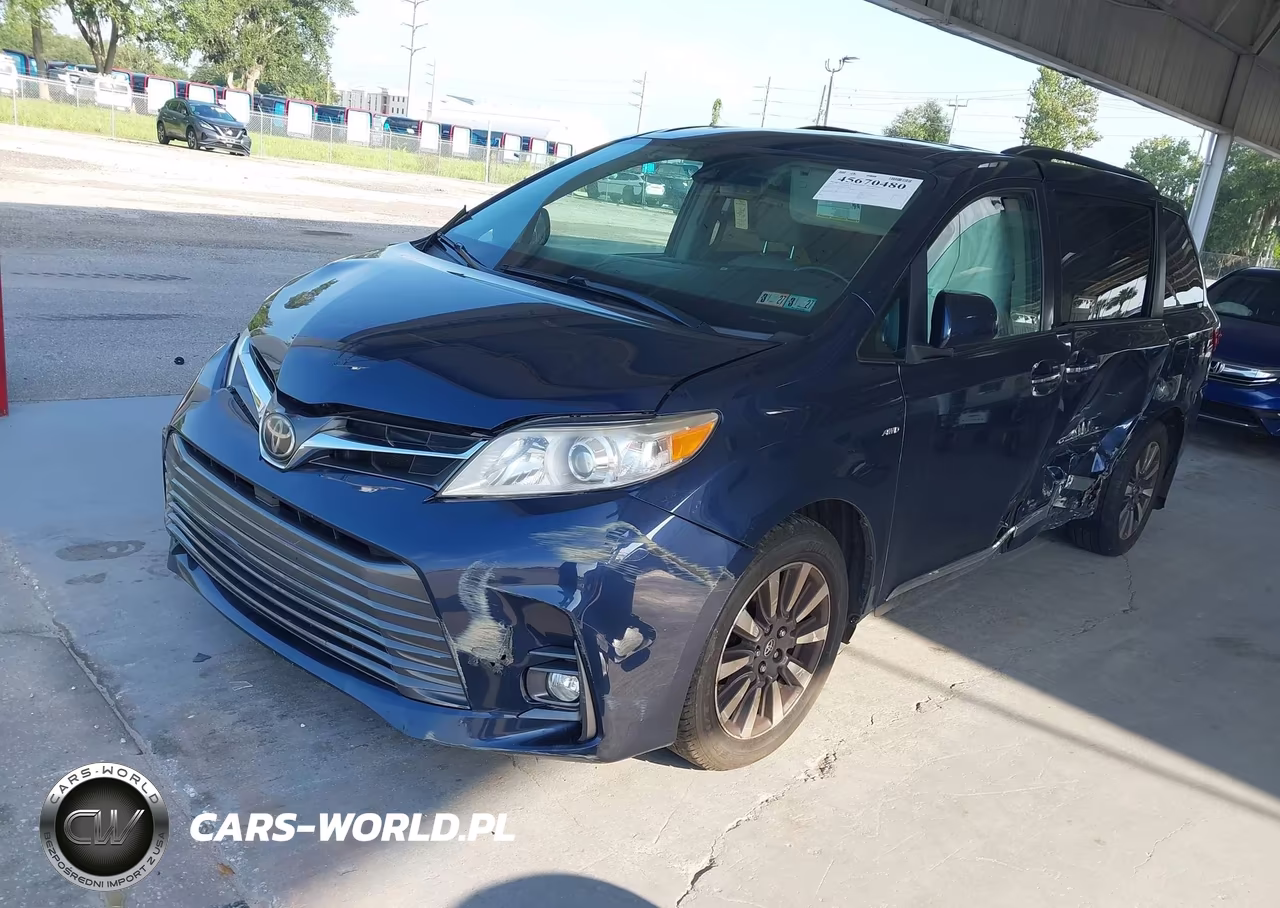 2019 Toyota Sienna Xle Premium 7 Passenger VIN:5TDDZ3DC7KS221026 - 2