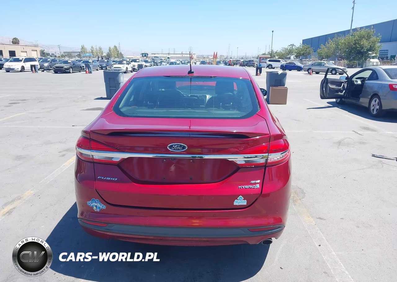 2017 Ford Fusion Hybrid Se VIN:3FA6P0LU9HR253095 - 17