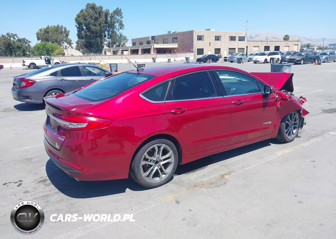 2017 Ford Fusion Hybrid Se VIN:3FA6P0LU9HR253095 - 4