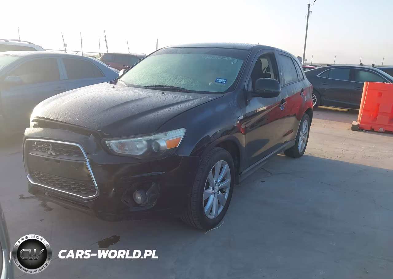 2013 Mitsubishi Outlander Sport Es VIN:4A4AP3AU6DE024985 - 2