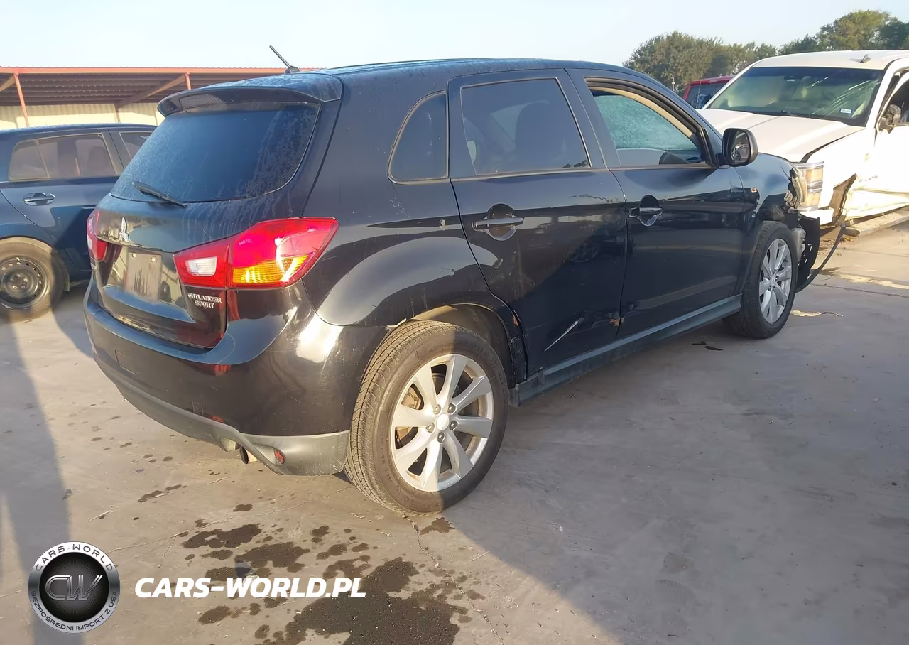 2013 Mitsubishi Outlander Sport Es VIN:4A4AP3AU6DE024985 - 4