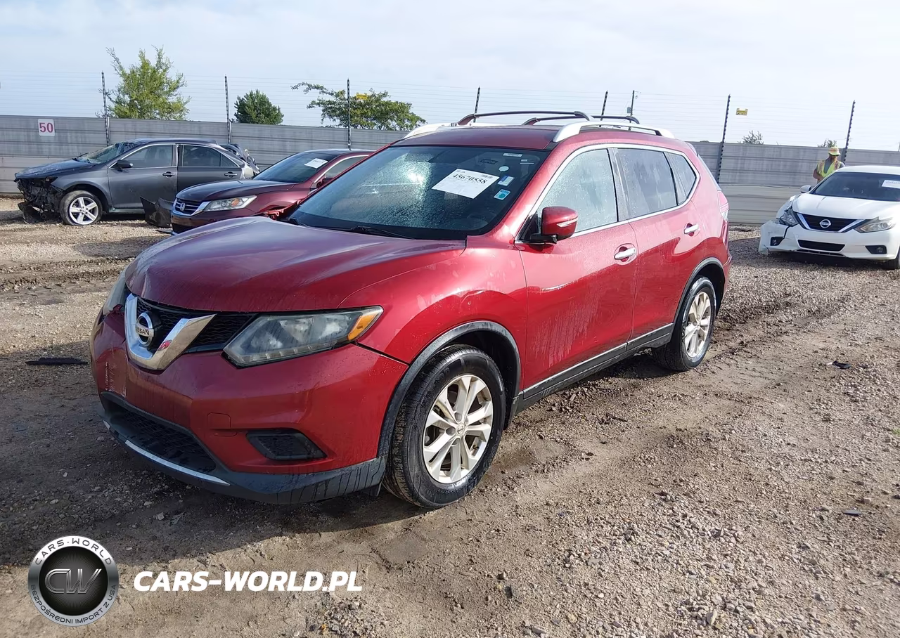2014 Nissan Rogue Sv VIN:5N1AT2MT1EC767062 - 2