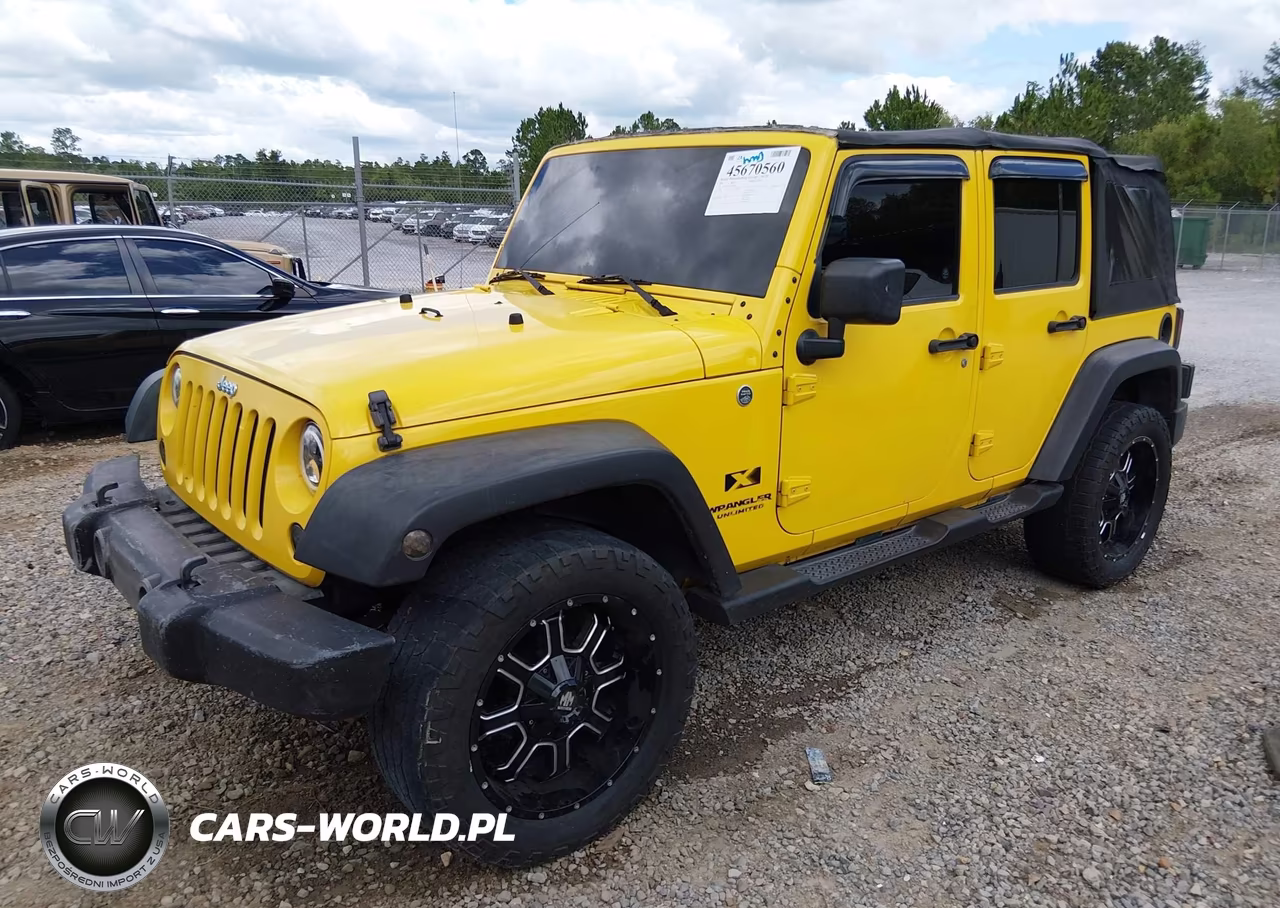 2008 Jeep Wrangler Unlimited X VIN:1J4GA39118L622538 - 2