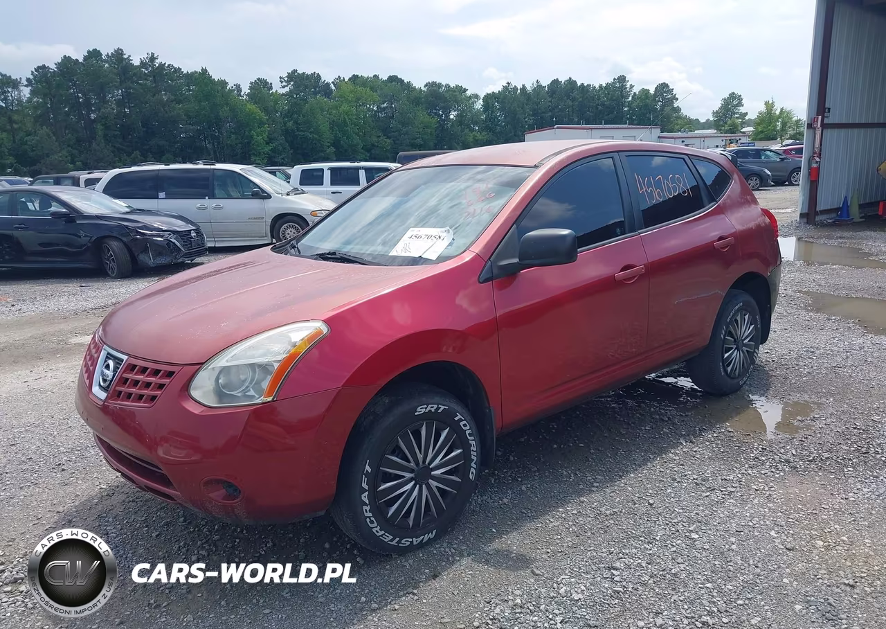 2009 Nissan Rogue S VIN:JN8AS58VX9W181666 - 2