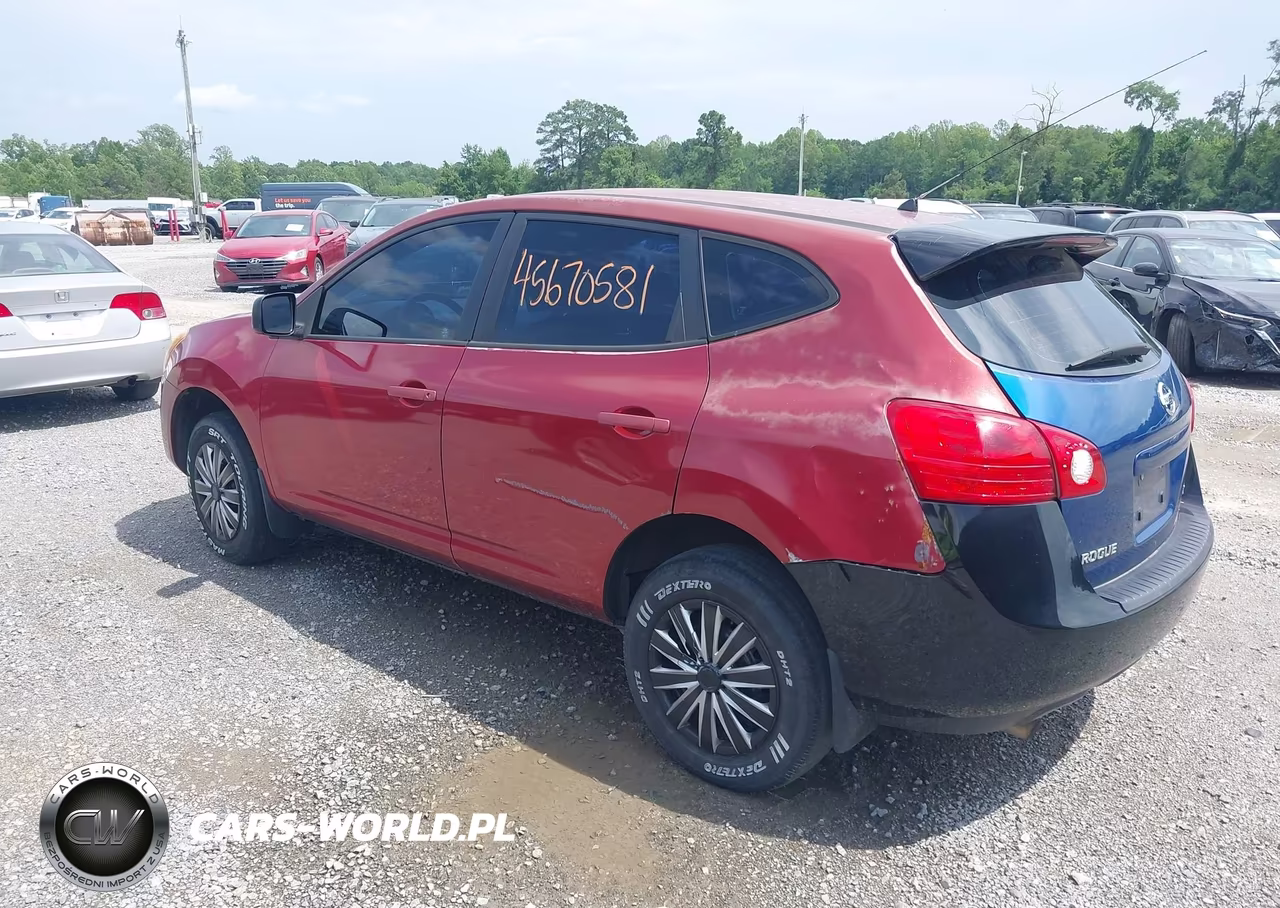 2009 Nissan Rogue S VIN:JN8AS58VX9W181666 - 3