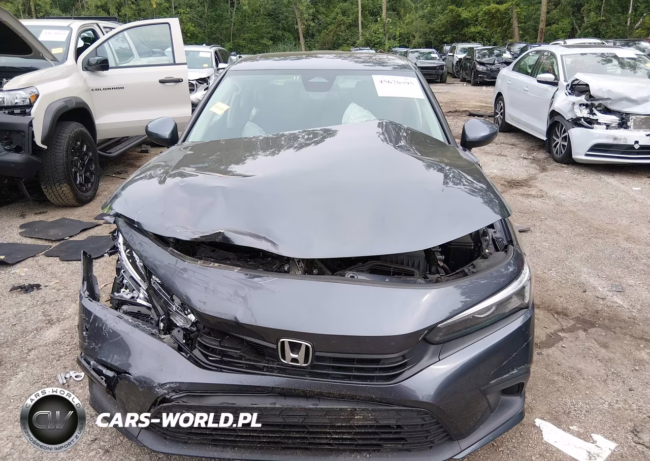 2022 Honda Civic Ex VIN:JHMFE1F76NX004489 - 12