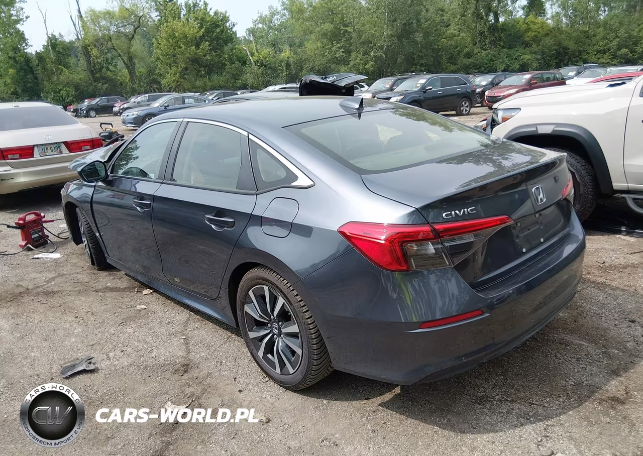 2022 Honda Civic Ex VIN:JHMFE1F76NX004489 - 3