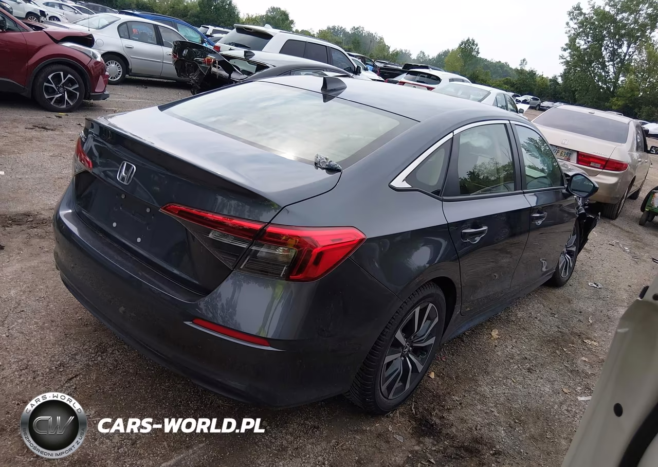 2022 Honda Civic Ex VIN:JHMFE1F76NX004489 - 4