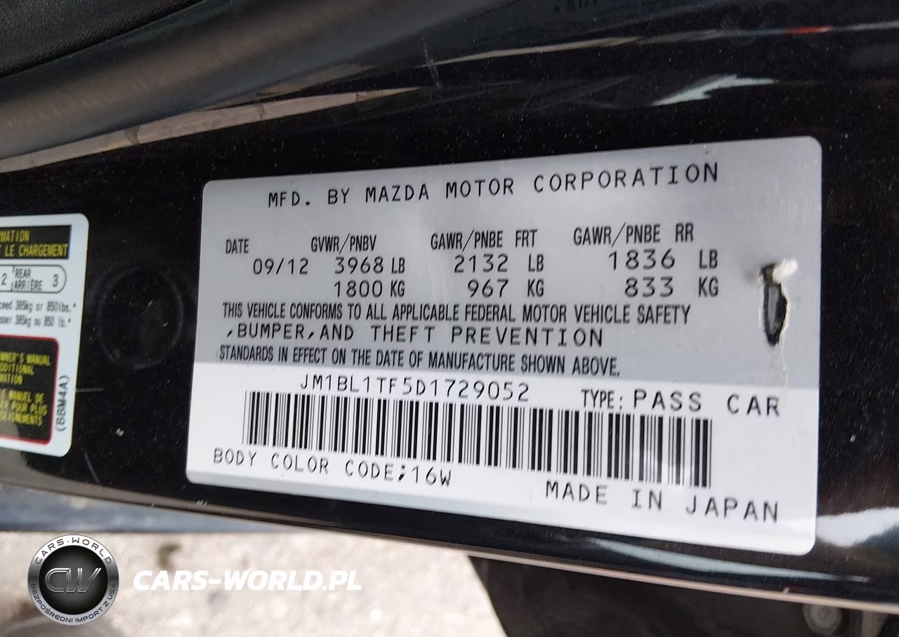 2013 Mazda Mazda3 I Sv VIN:JM1BL1TF5D1729052 - 9