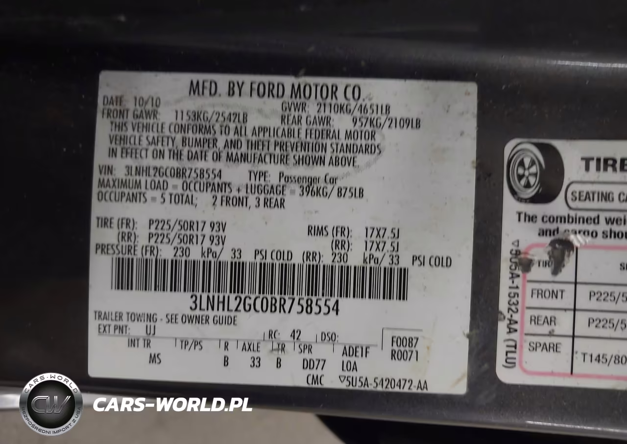 2011 Lincoln Mkz VIN:3LNHL2GC0BR758554 - 9
