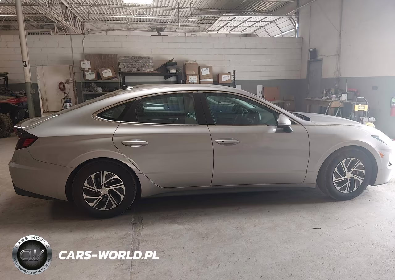 2021 Hyundai Sonata Blue VIN:KMHL24JJ0MA028236 - 19