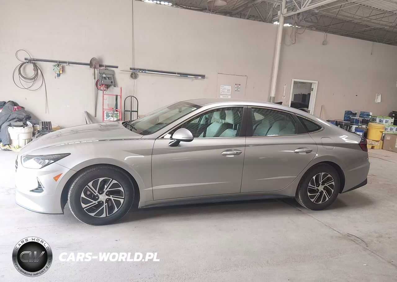 2021 Hyundai Sonata Blue VIN:KMHL24JJ0MA028236 - 20
